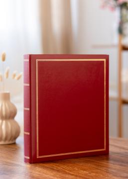 Classico Album Rød - 30x33 cm (100 Hvide sider / 50 ark)