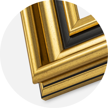 Ramme Gysinge Premium Guld 29,7x42 cm (A3)