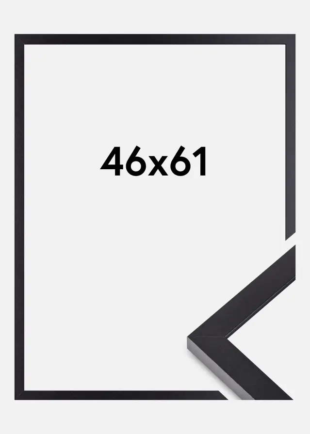 Ramme Selection Akrylglas Sort 46x61 cm