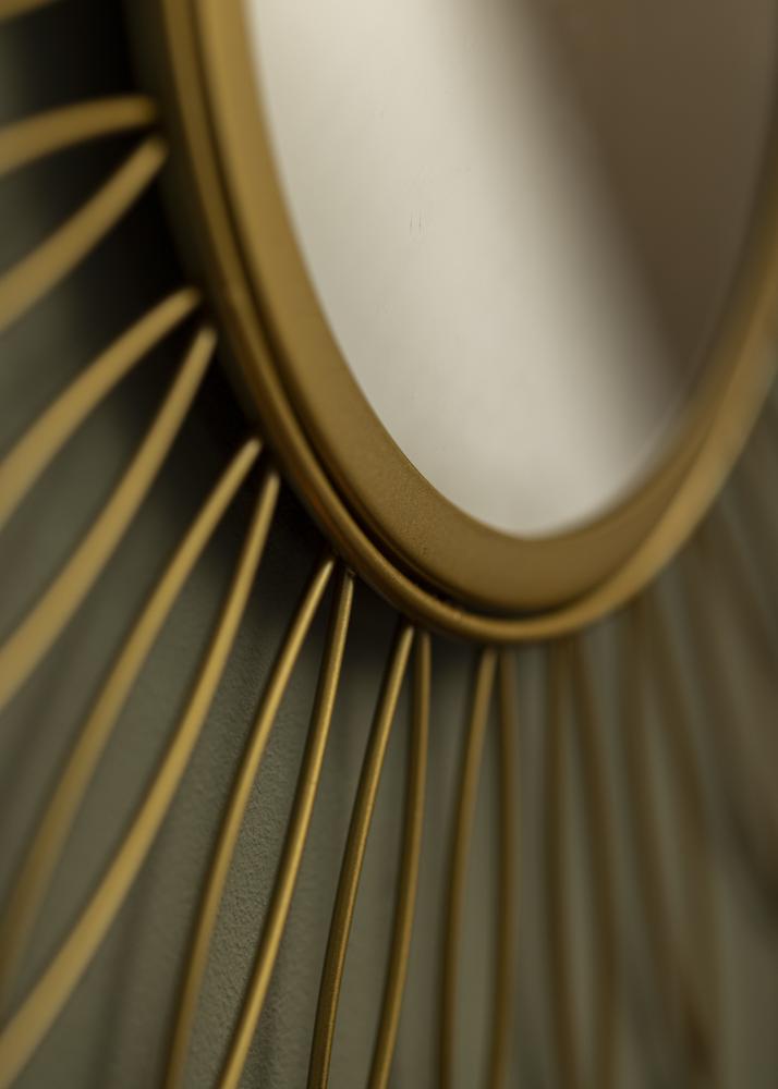 KAILA Spejl Flower - Guld 50 cm Ø