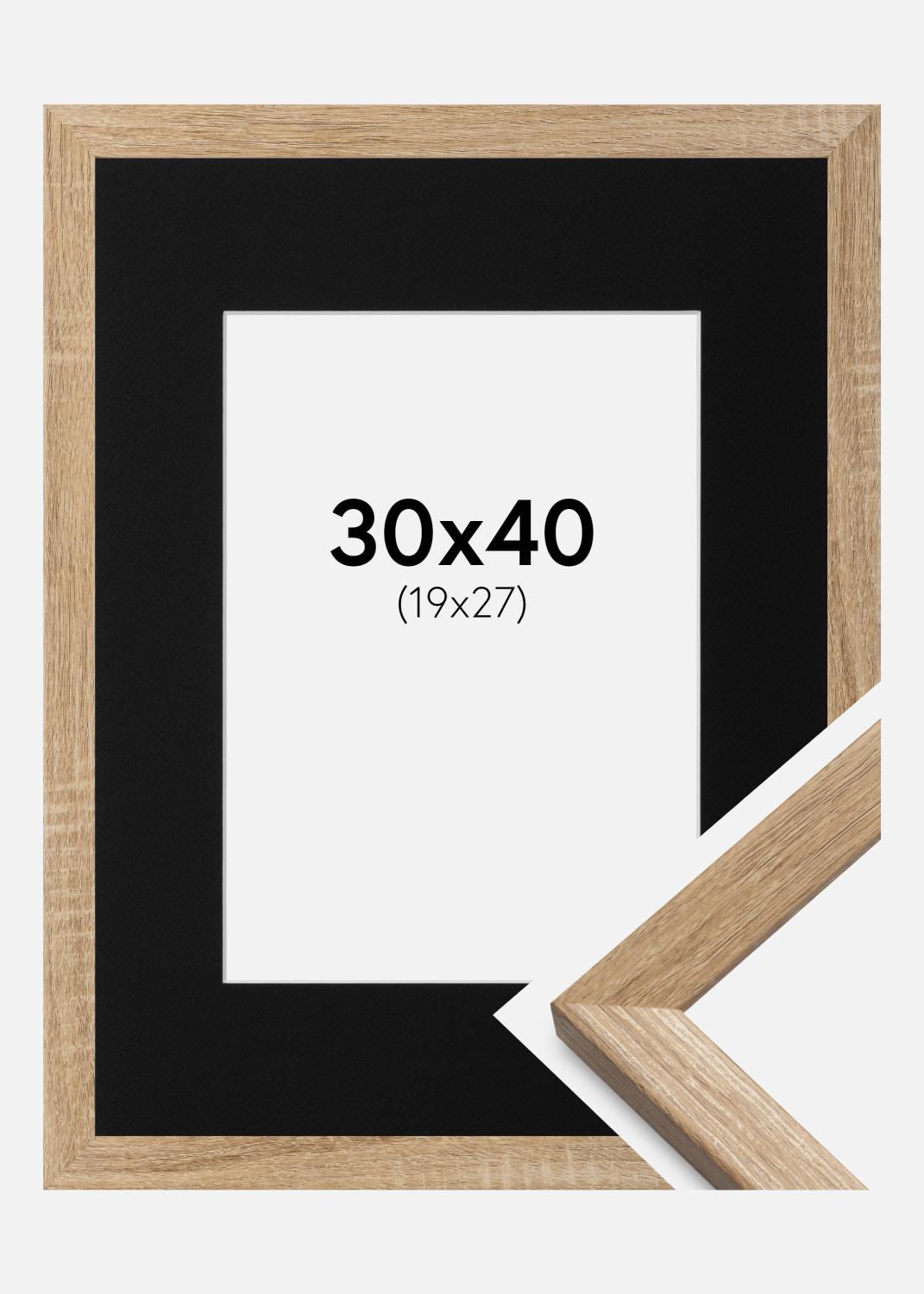 Product Image for Ramme Fiorito Lys Eg 30x40 cm - Passepartout Sort 20x28 cm
