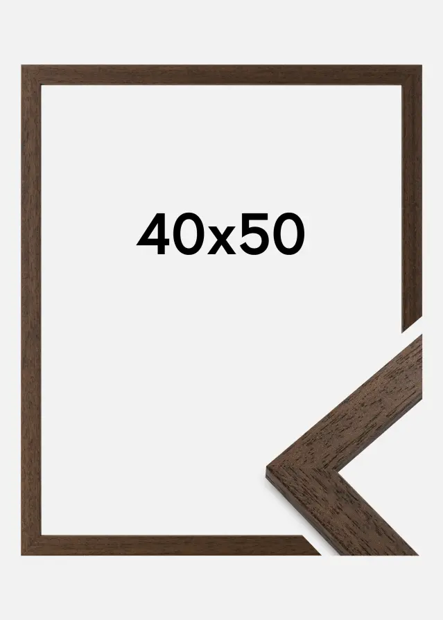 Ramme Brown Wood 40x50 cm