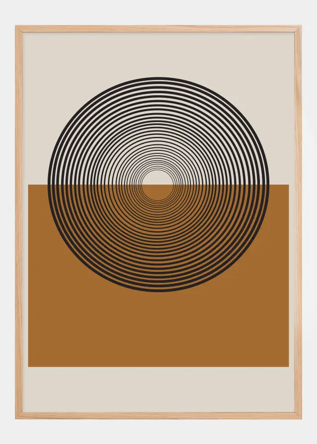 Retro Landscape Plakat