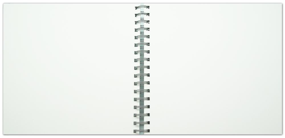 Colors of Life Hvid - 24x23 cm (24 hvide sider / 48 blade)