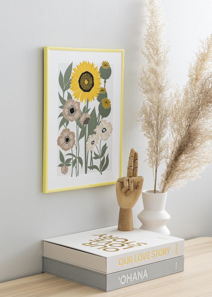 Ramme New Lifestyle Lysegul 30x40 cm - Passepartout Sort 8x12 inches