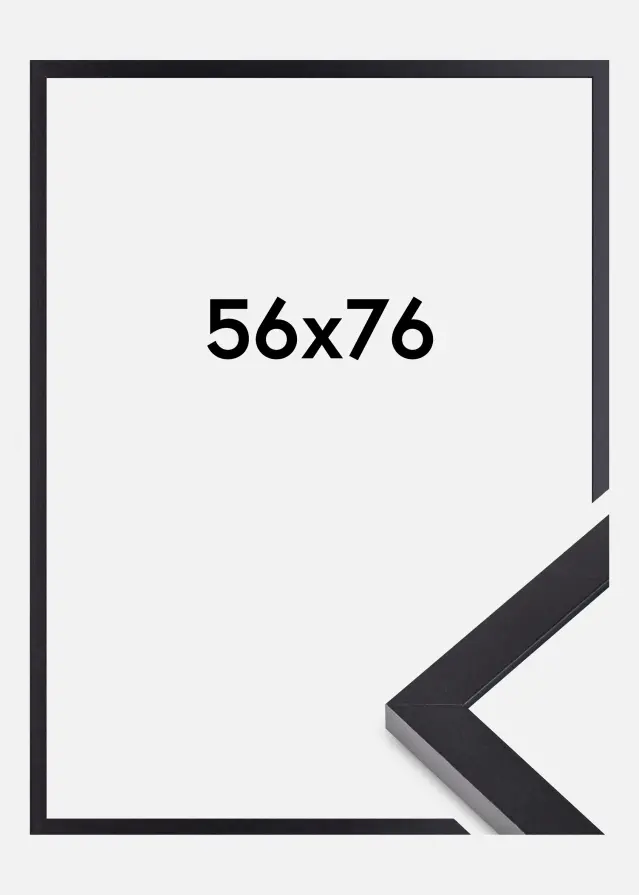 Ramme Selection Akrylglas Sort 56x76 cm