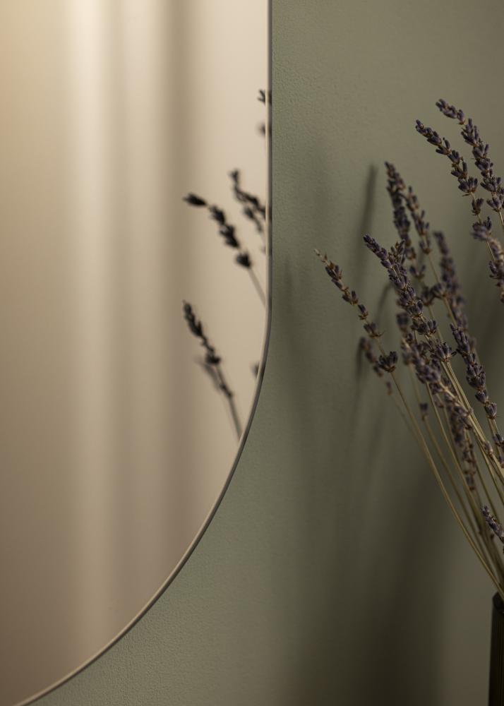 KAILA Spejl Oval Dark Bronze 35x70 cm
