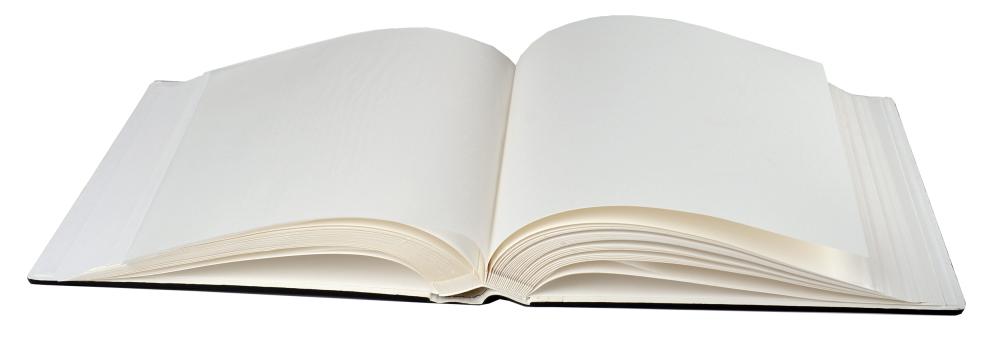 Walther Premium Fotoalbum Sort - 33x31 cm (100 Hvide sider / 50 blade)