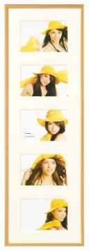 New Lifestyle Collageramme Guld - 5 Billeder (10x15 cm)
