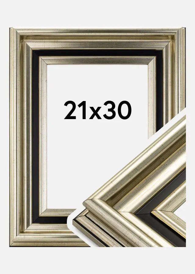 Ramme Gysinge Premium Sølv 21x30 cm