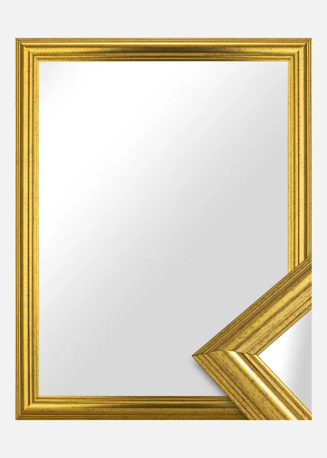 Spejl Vestkysten Guld - Egne mål