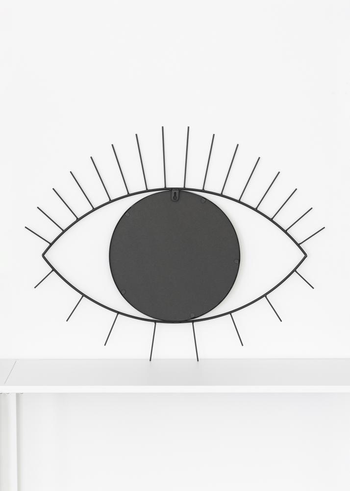 KAILA Spejl Eye - Sort 54x69 cm