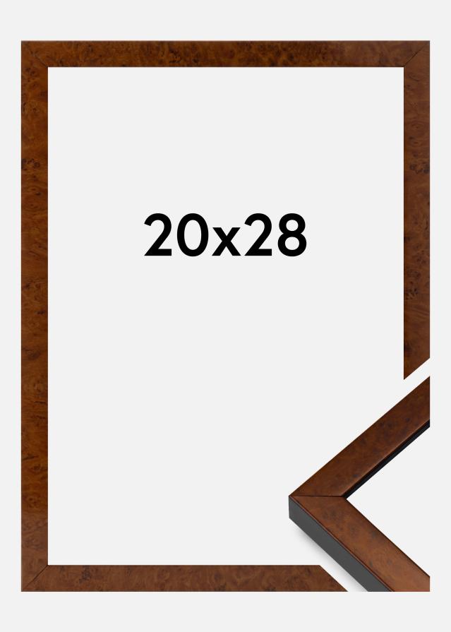 Ramme Ares Akrylglas Burr Walnut 20x28 cm
