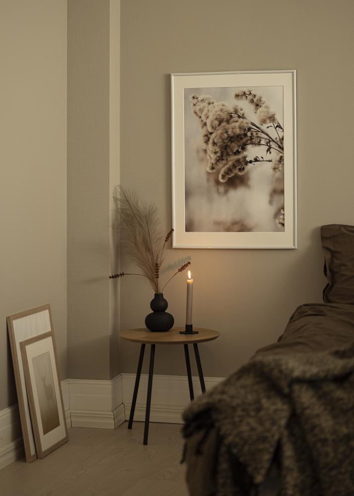 Ramme Victoria Hvid 70x100 cm - Passepartout Hvid 61x91,5 cm