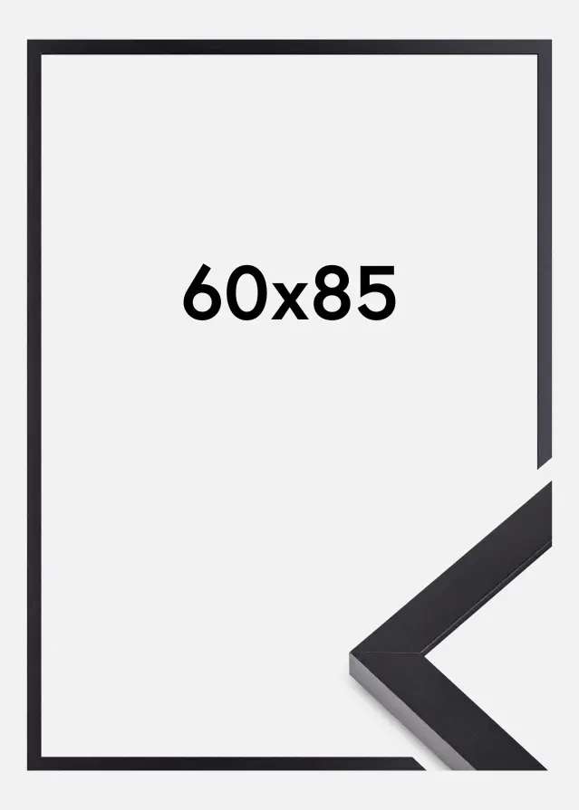 Ramme Selection Akrylglas Sort 60x85 cm