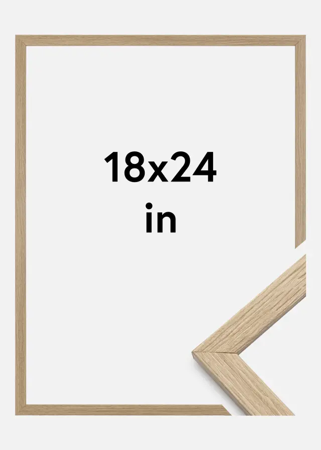 Ramme Stilren Akrylglas Eg 18x24 inches (45,72x60,96 cm)