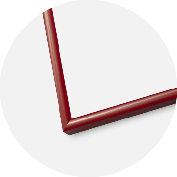Ramme New Lifestyle Medium Red 30x40 cm - Passepartout Sort 8x12 inches