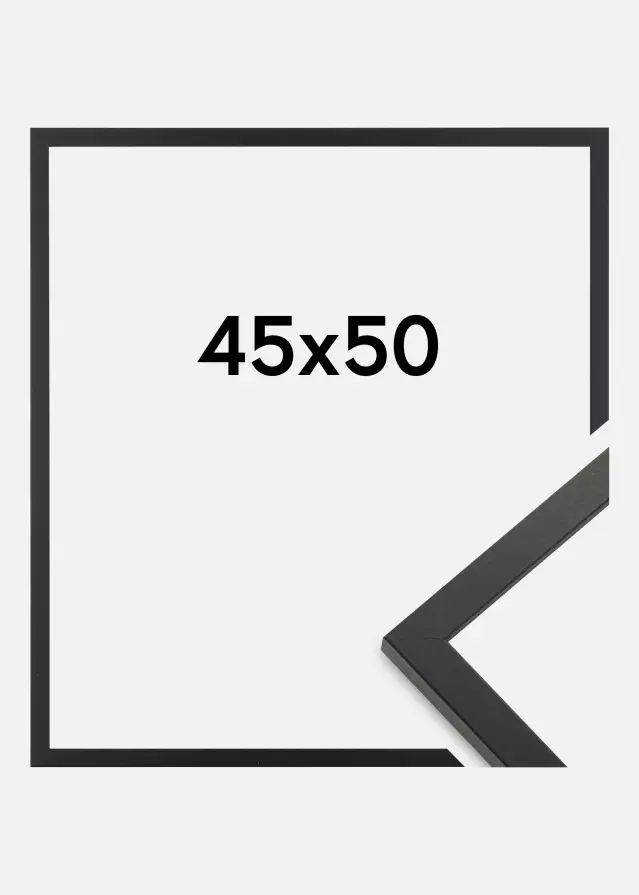 Ramme Trendy Akrylglas Sort 45x50 cm