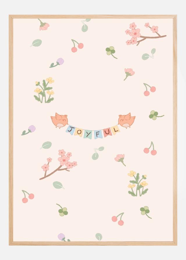 Falling in spring Plakat