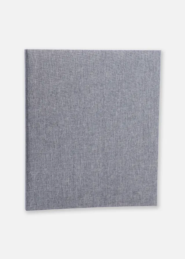 Base Line Canvas Ringbind - Grå