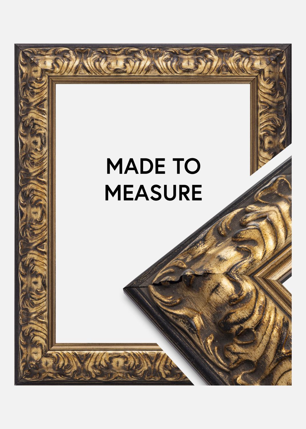 Product Image for Ramme Odin Guld/Sort - Valgfri Størrelse (Uden glas)