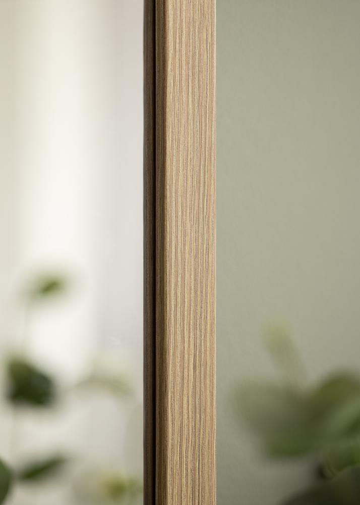 Spejl Overdoor Massiv eg 34x126 cm