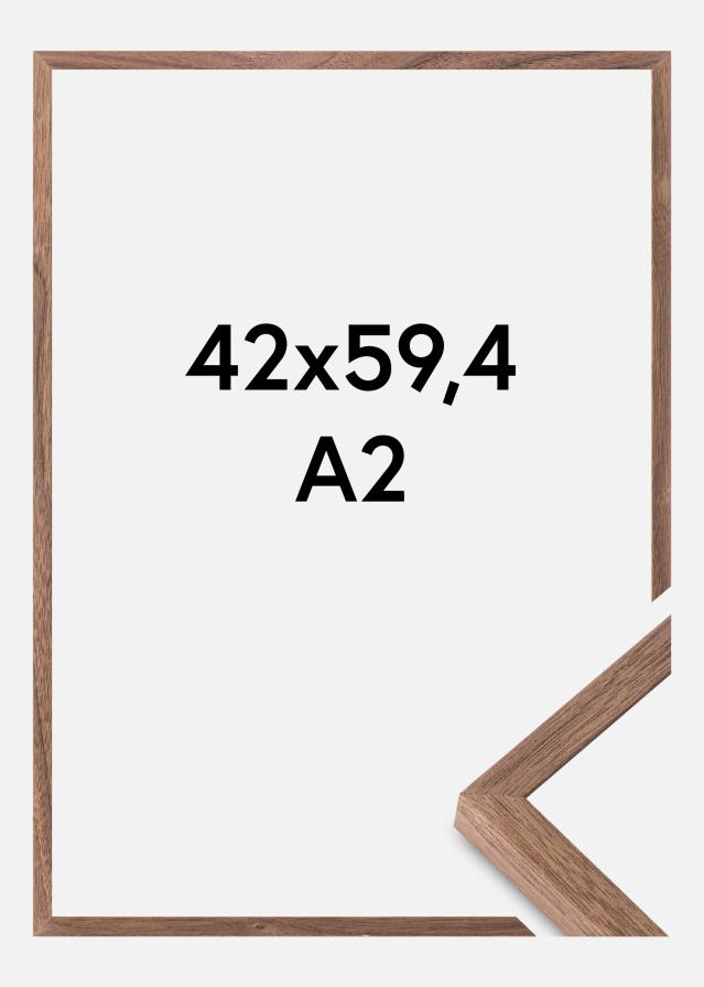 Ramme Soul Walnut Veneer Akrylglas 42x59,4 cm (A2)