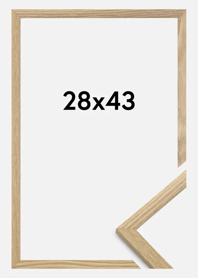 Ramme Trendy Akrylglas Eg 28x43 cm