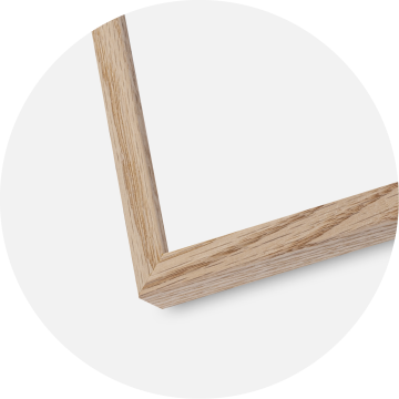 Ramme E-Line Eg 30x40 cm - Passepartout Hvid 8x12 inches