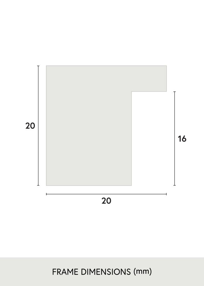Ramme Salisbury Akrylglas Eg 30x30 cm