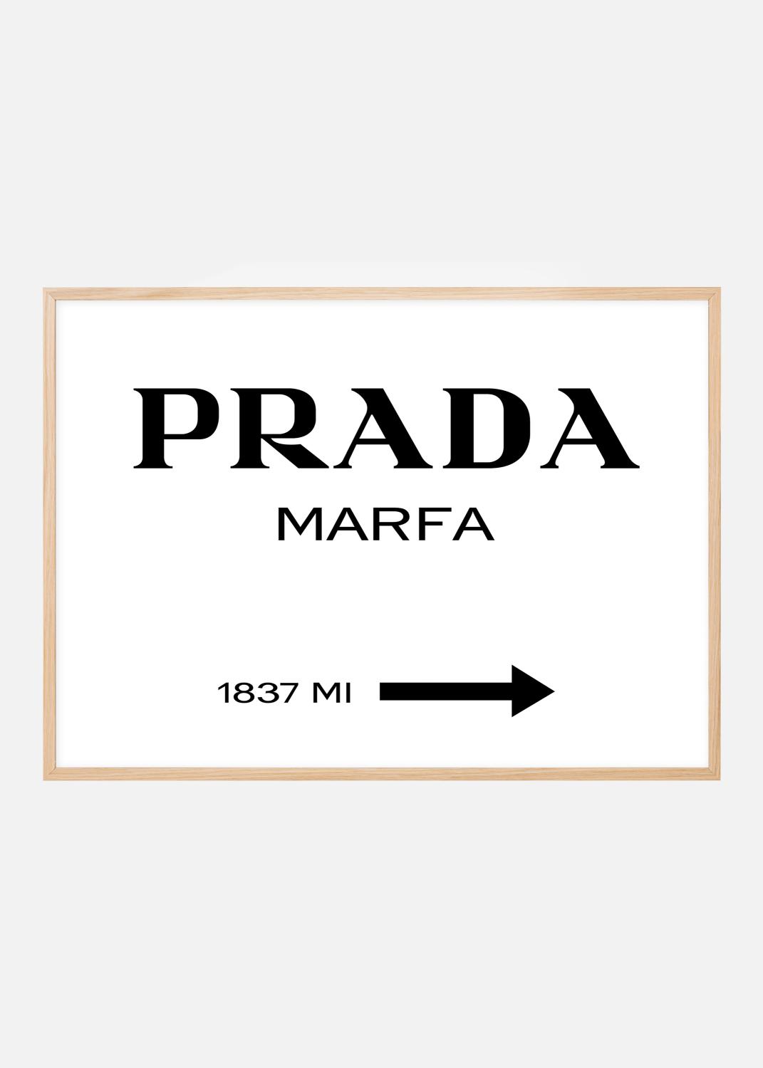 Product Image for Prada Black Plakat (30x40 cm)