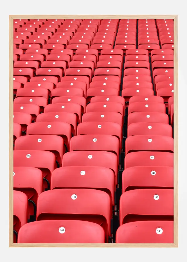 Fotball stands Plakat