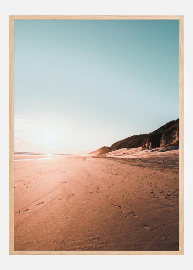A Walk By The Beach Plakat