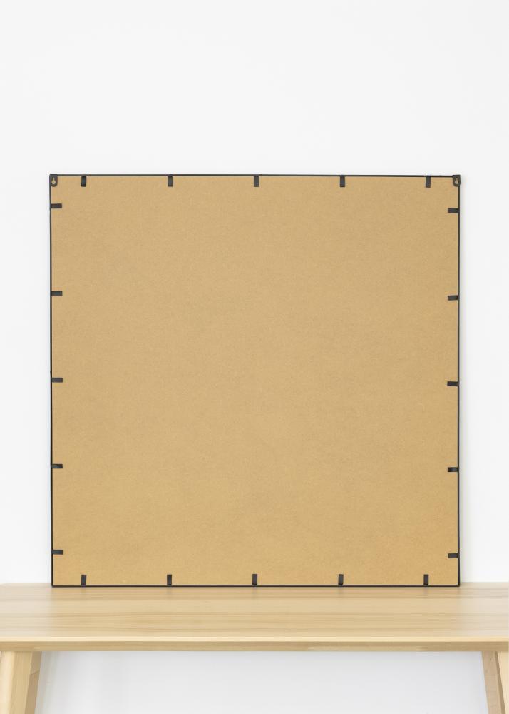 KAILA Spejl Squares - Sort 90x90 cm