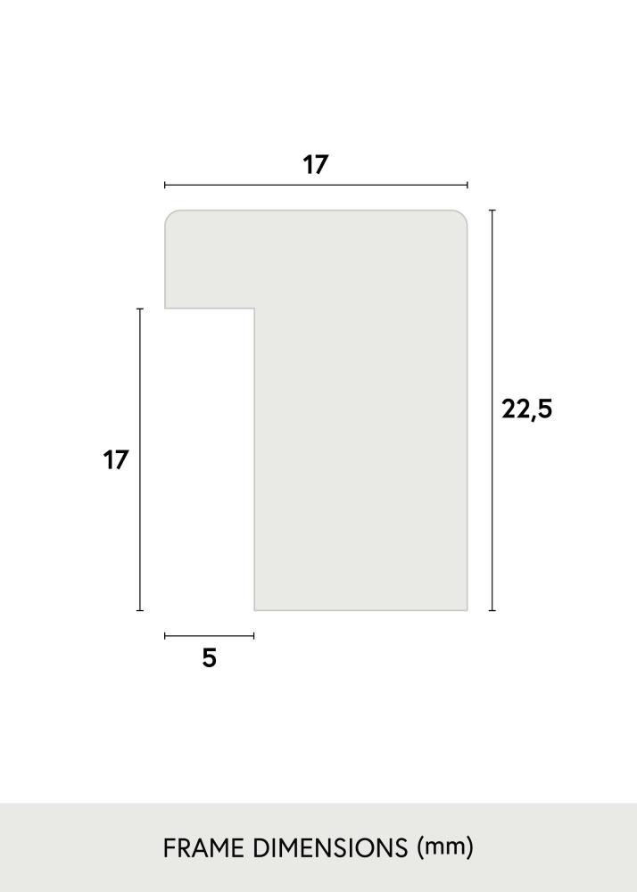 Ramme Grimsåker Akrylglas Eg 18x24 inches (45,72x60,96 cm)