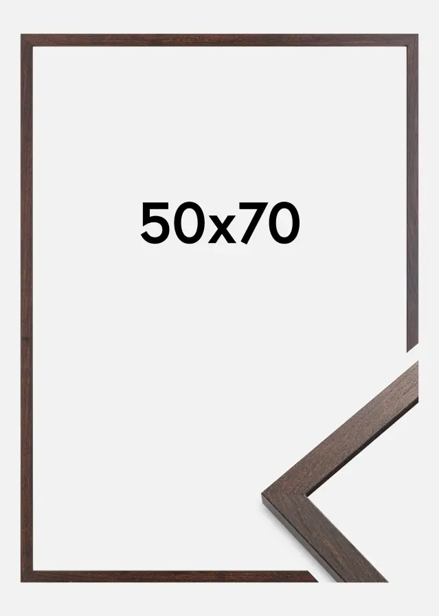 Ramme Trendy Valnød 50x70 cm