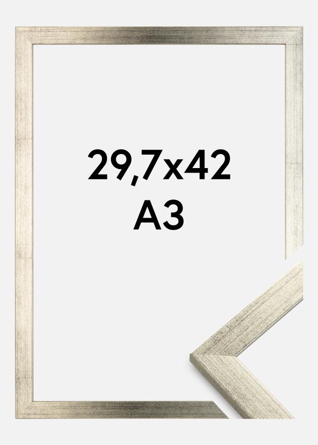 Ramme Stilren Akrylglas Sølv 29,7x42 cm (A3)