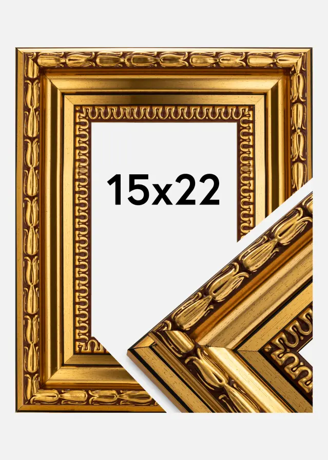 Ramme Birka Premium Guld 15x22 cm