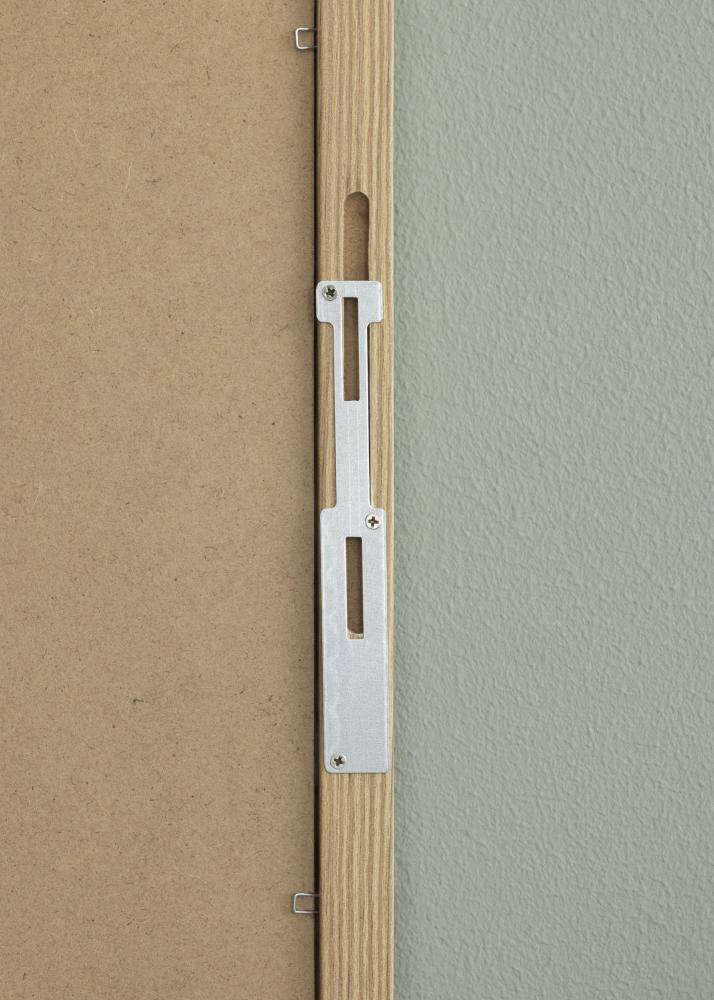 Spejl Overdoor Massiv eg 34x126 cm
