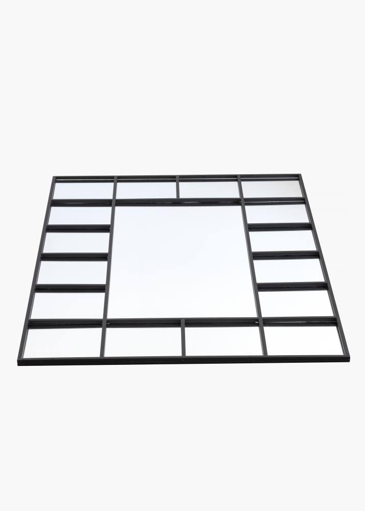 KAILA Spejl Window II - Sort 80x120 cm