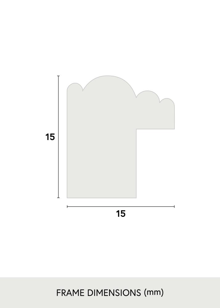 Ramme Classic Hvid 10x15 cm
