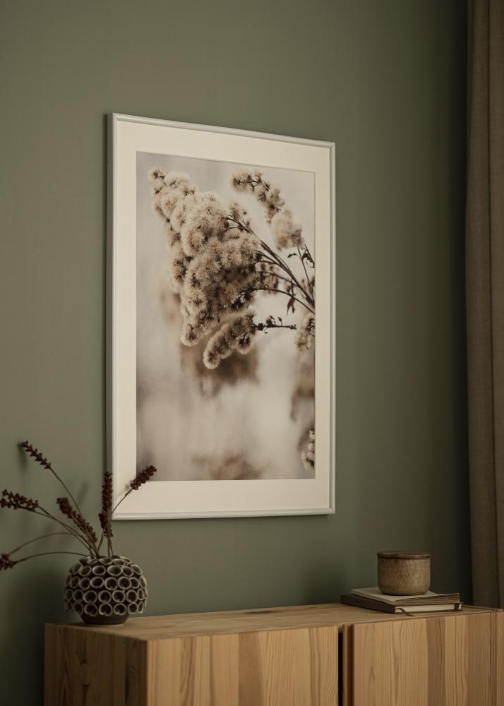 Ramme Victoria Hvid 70x100 cm - Passepartout Hvid 61x91,5 cm