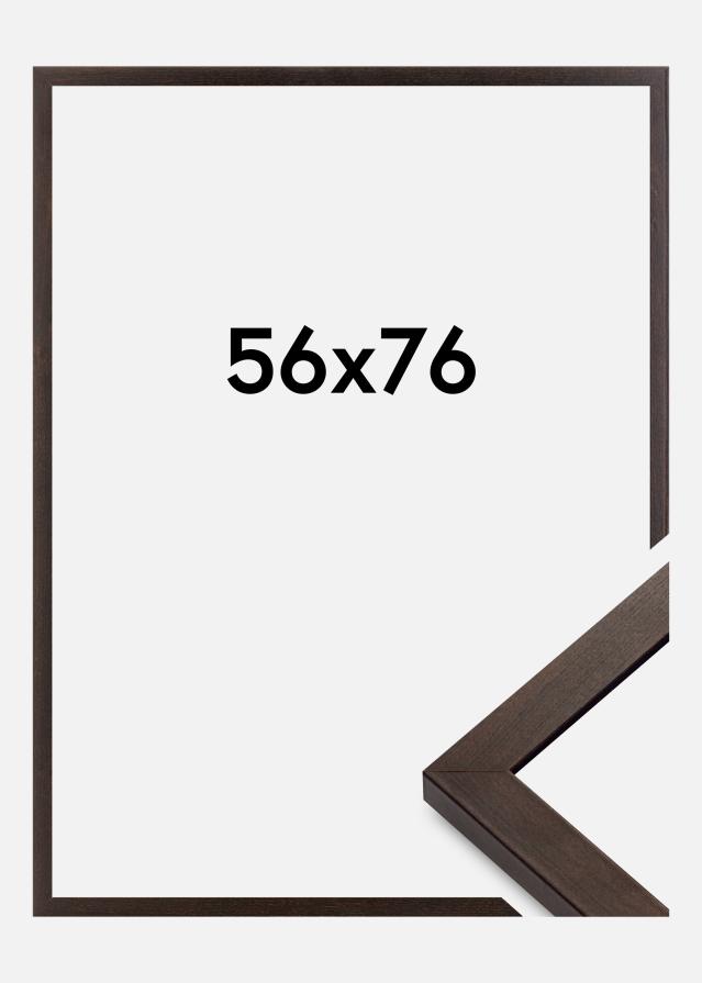 Ramme Selection Akrylglas Valnød 56x76 cm