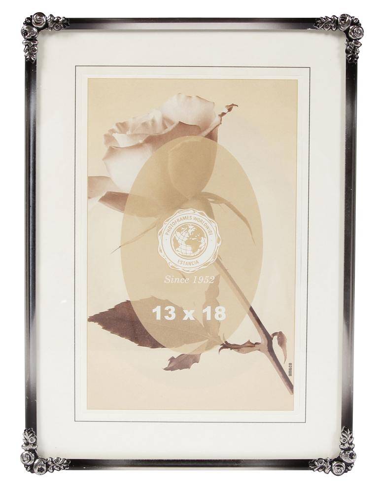 Ramme Rose Metal Sølv - 20x30 cm