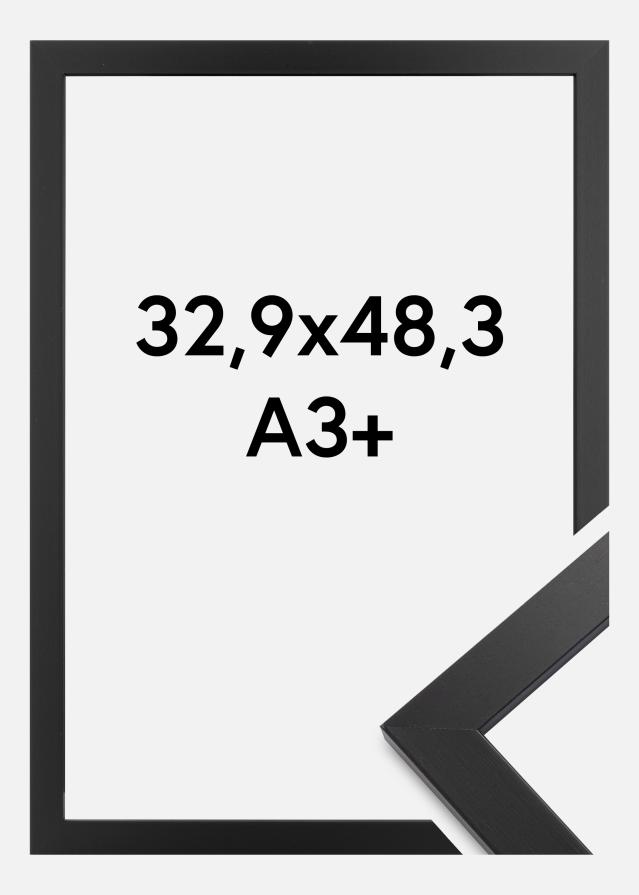 Ramme Black Wood Akrylglas 32,9x48,3 cm (A3+)