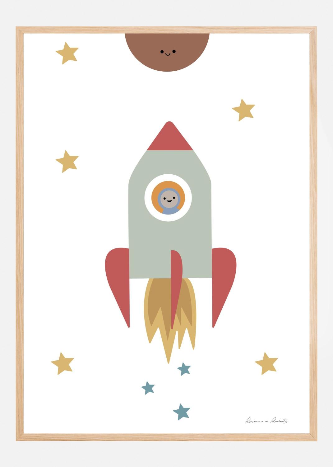 Product Image for Solar Rocket Plakat (21x29.7 cm (A4))