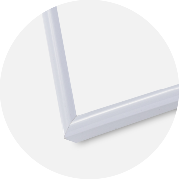Ramme Victoria Hvid 40x50 cm - Passepartout Hvid 28x35 cm