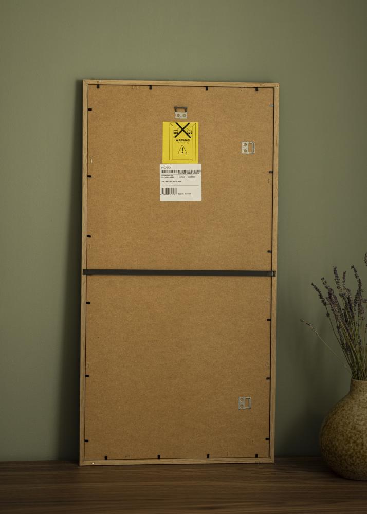 Spejl Solid Oak 43x83 cm