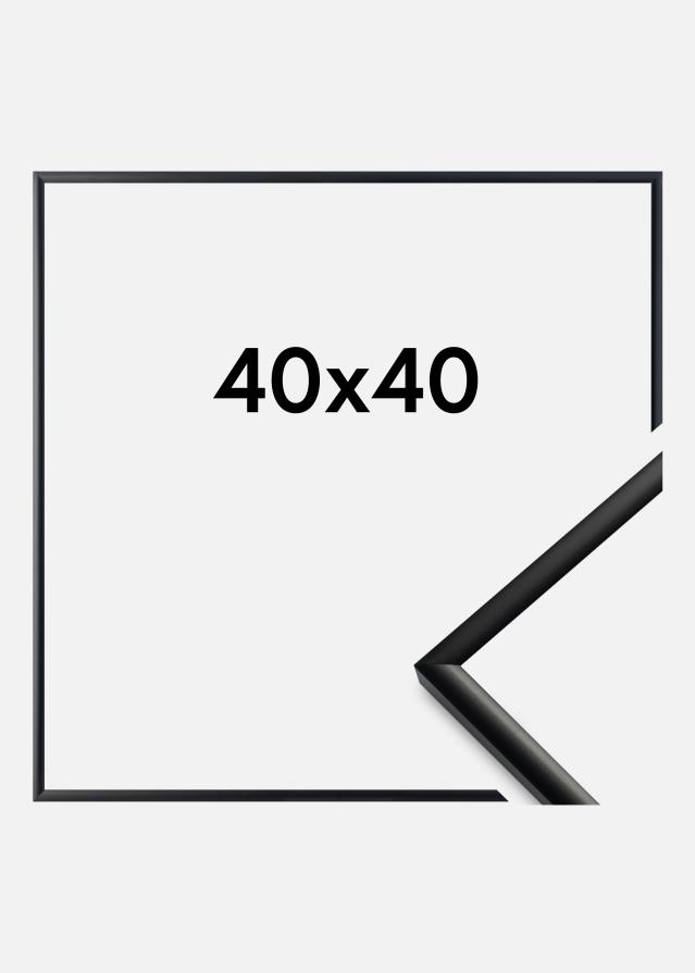 Ramme New Lifestyle Akrylglas Mat Sort 40x40 cm