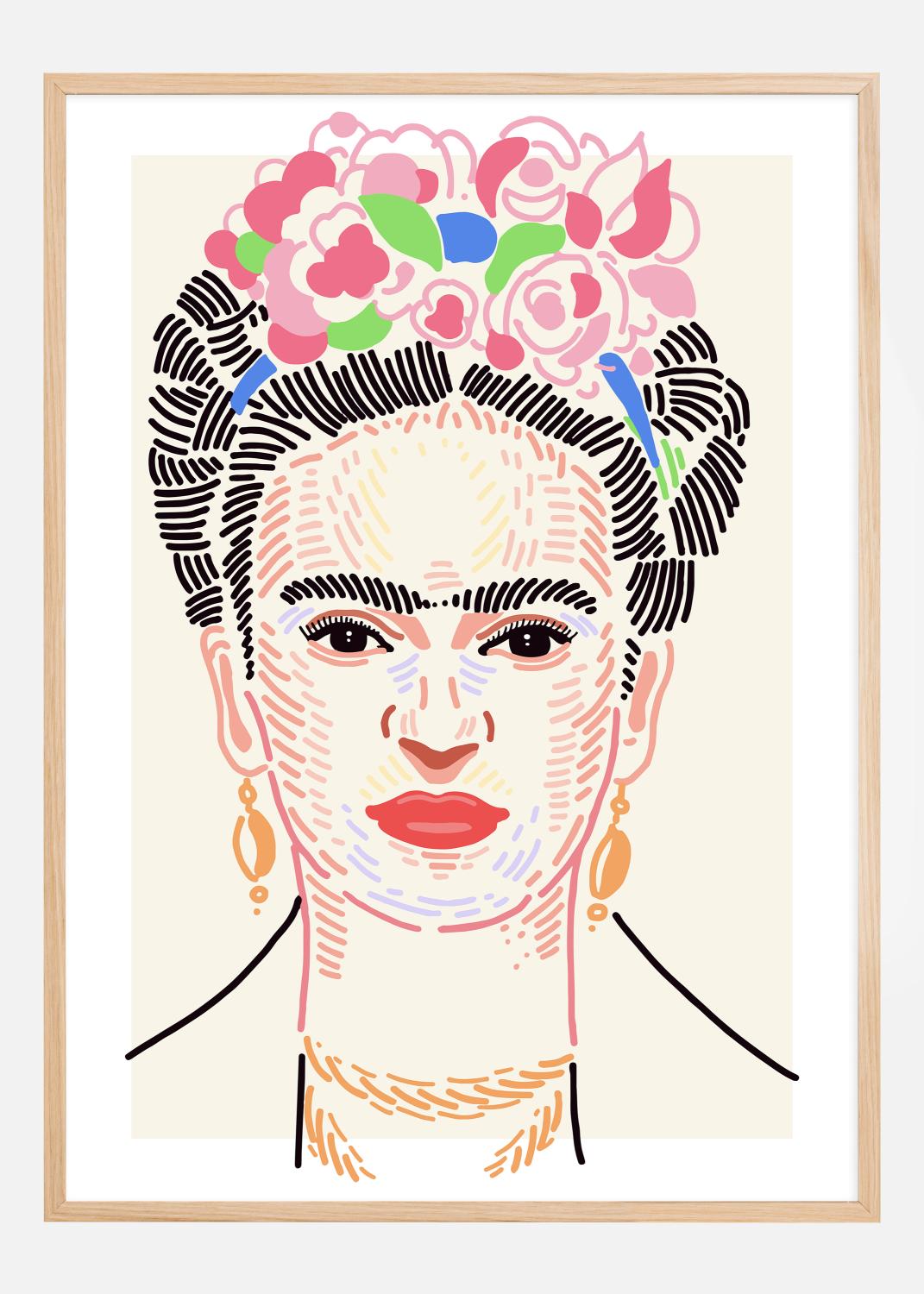 Product Image for Frida Kahlo ll Plakat (50x70 cm)